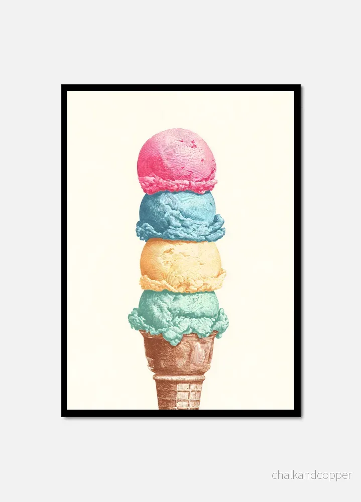 Ice cream tower
