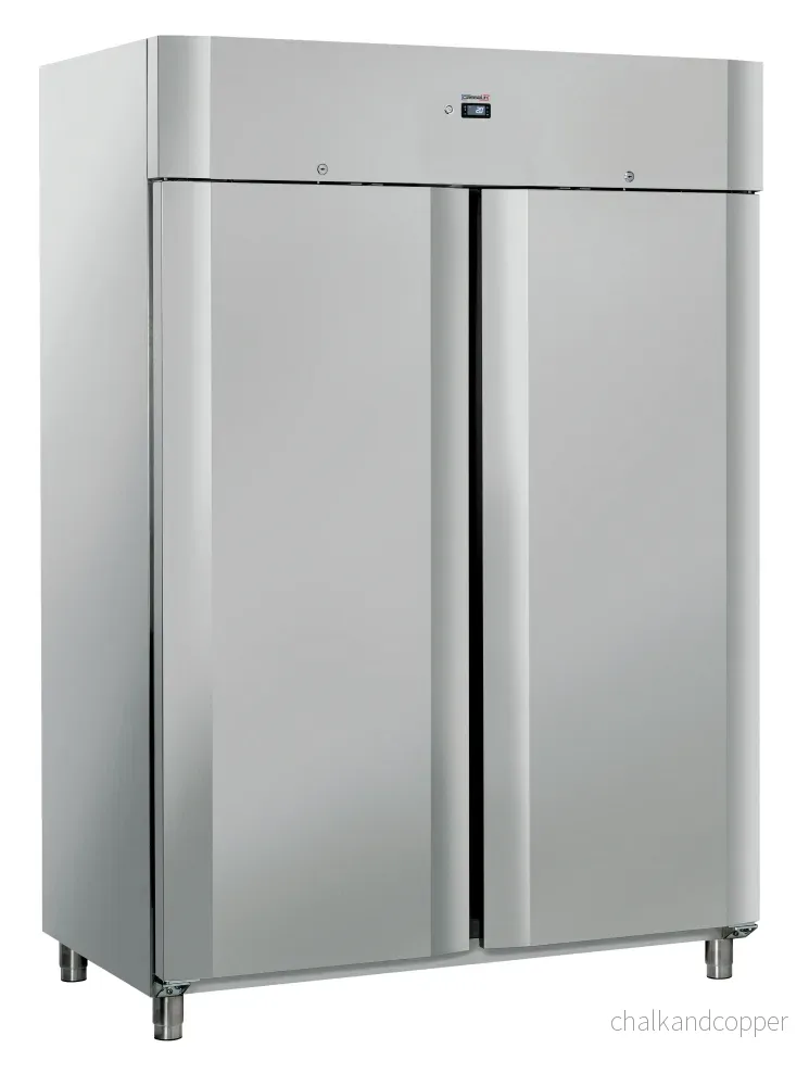 Upprättstående Frys 1255 L Stål Upprättstående Frys 1255 L Stål