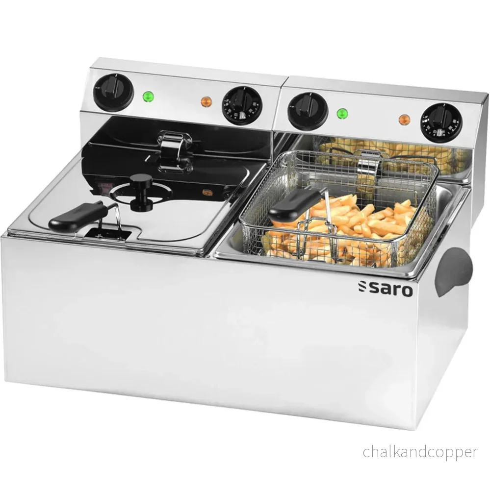 SARO Fritös modell PROFRI 66 – 2 x 6 liter