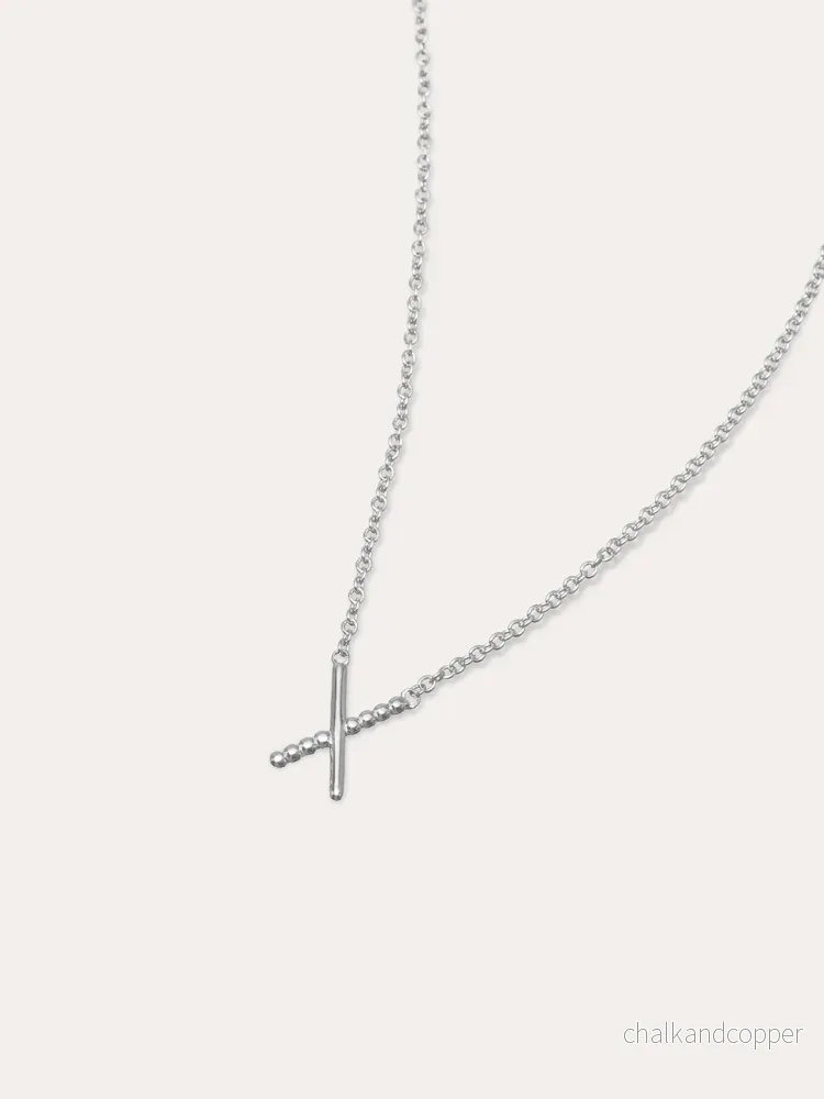 Criss Cross - Silverhalsband - Bild 3