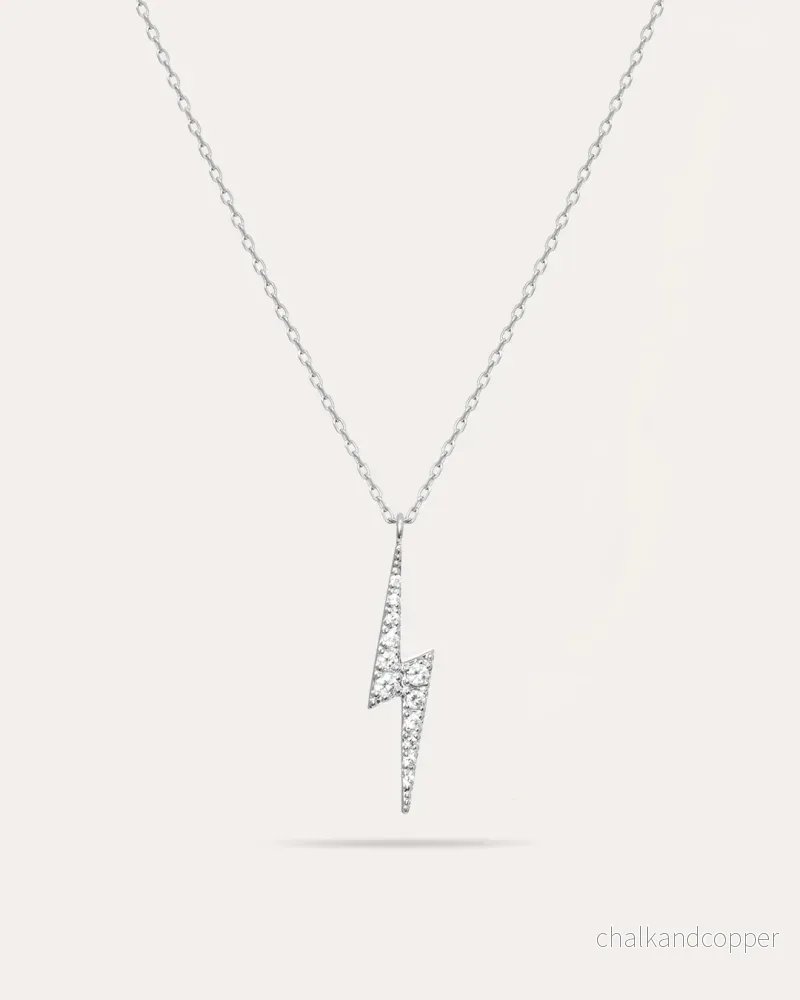 Glam: Flash of Light – Silverhalsband