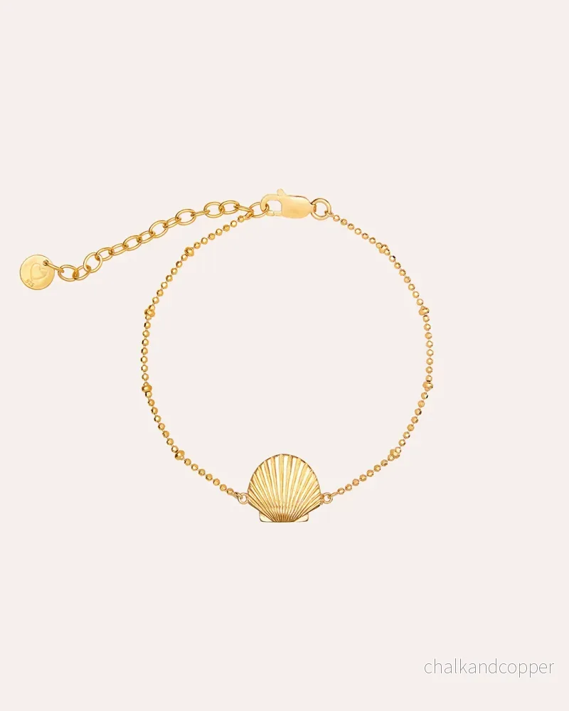 Ocean Muse Shell – Guldarmband Ocean Muse Shell – Guldarmband