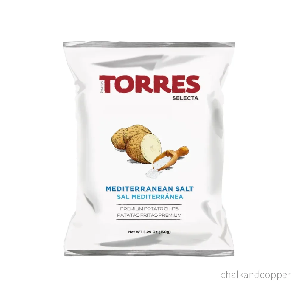 Chips Medelhavssalt 150 g – Torres