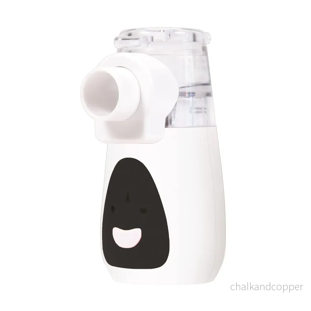 Intec Turbo Mesh Inhalator Bärbar Nebulisator För Barn Och Vuxna Batteridriven Kompakt - Bild 2