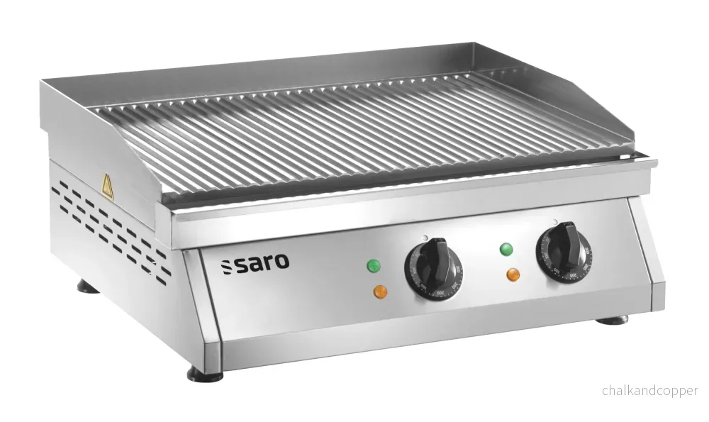 SARO Elektrisk stekpanna (räfflad) modell FRY TOP GH 610 R