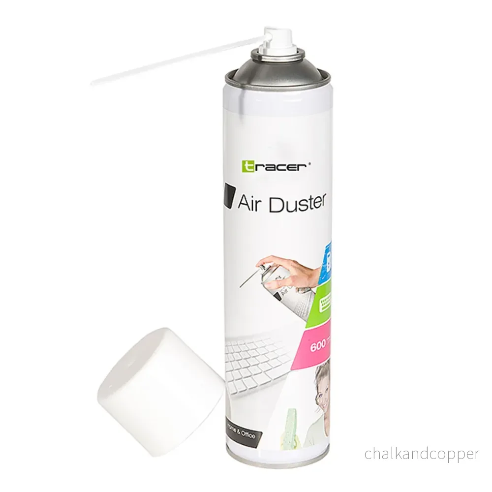 Tracer tryckluft, rengör och avlägsnar damm, kapillärrör, 600ml, Air Duster - Bild 2