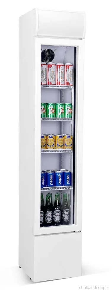SMAL GLASDÖRR KYLSKÅP SMAL GLASDÖRR KYLSKÅP