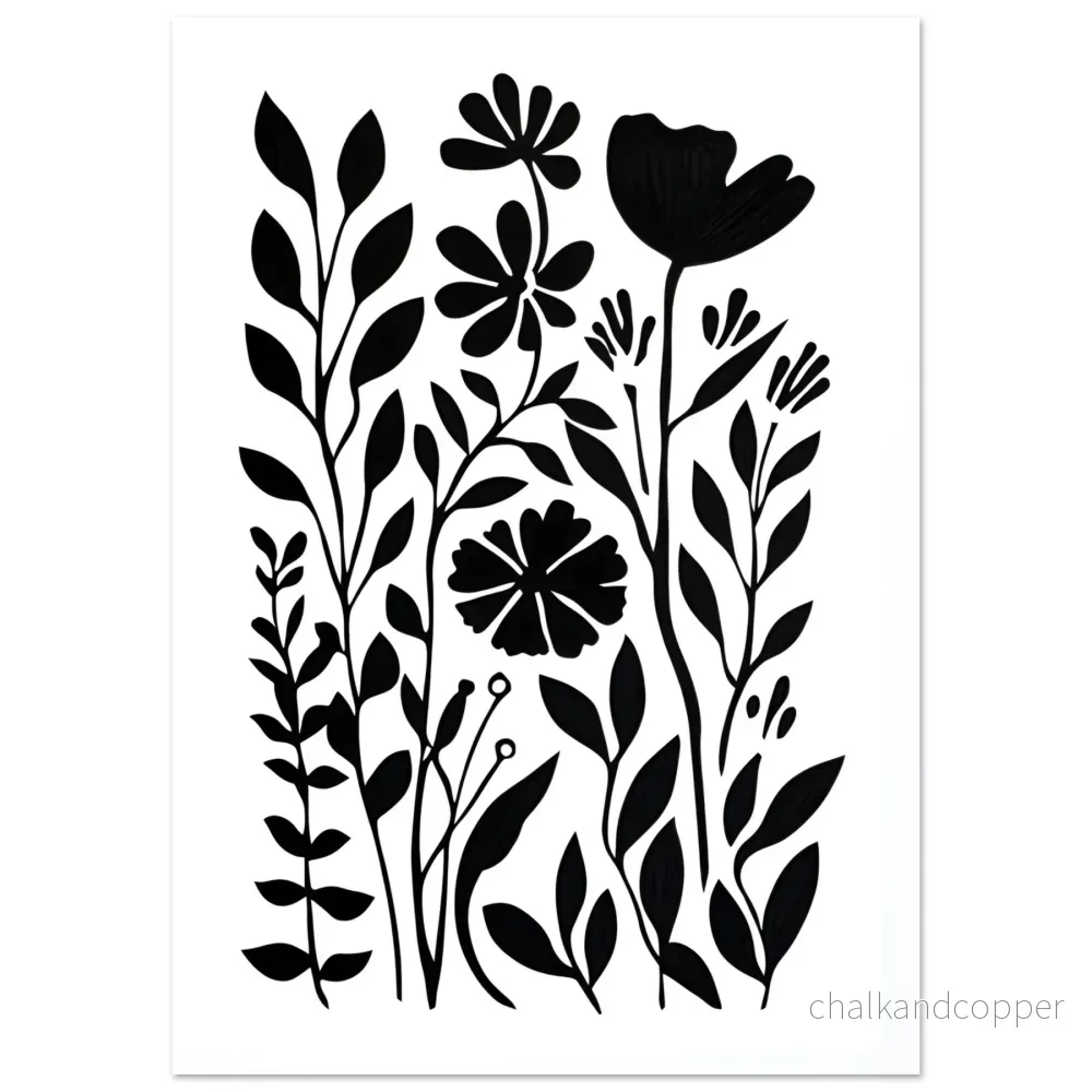 Monochrome Blooms - Bild 3