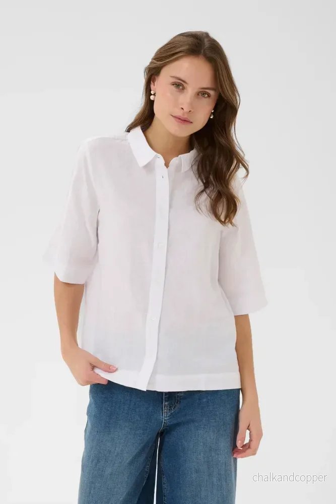 Arletty Shirt Spring Gardenia Culture