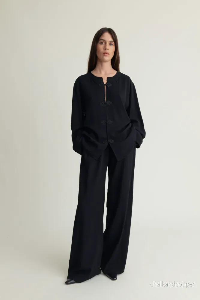 Poise Shirt Black A Part of the Art