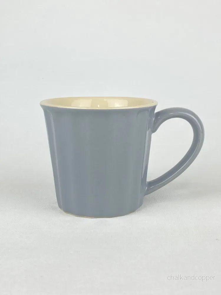 Kaffekopp glaserad ljusblå