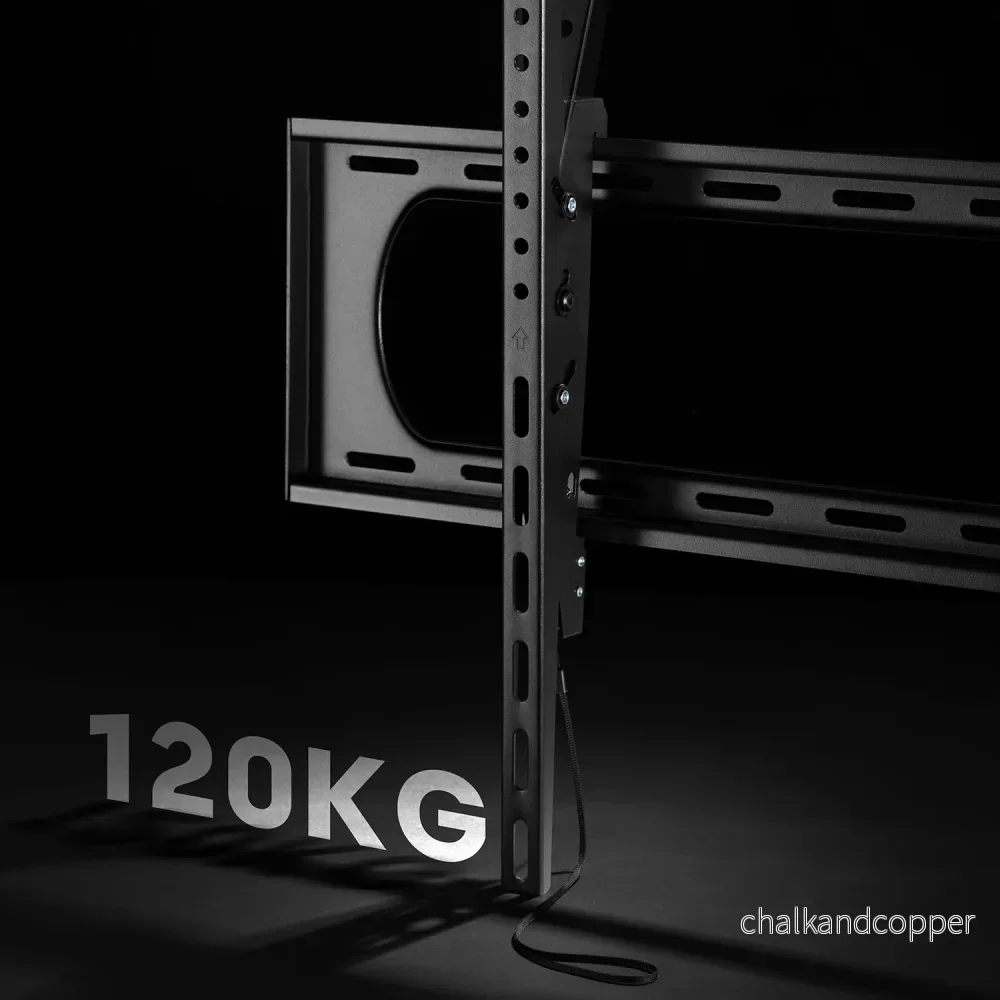 Maclean fäste för TV eller monitor, max. VESA 900x600, 60-120", 120kg, svart, MC-750N - Bild 2
