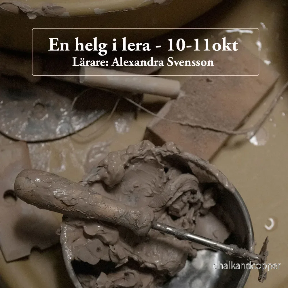 Helgkurs i drejning: 10-11 oktober 2026 Helgkurs i drejning: 10-11 oktober 2026