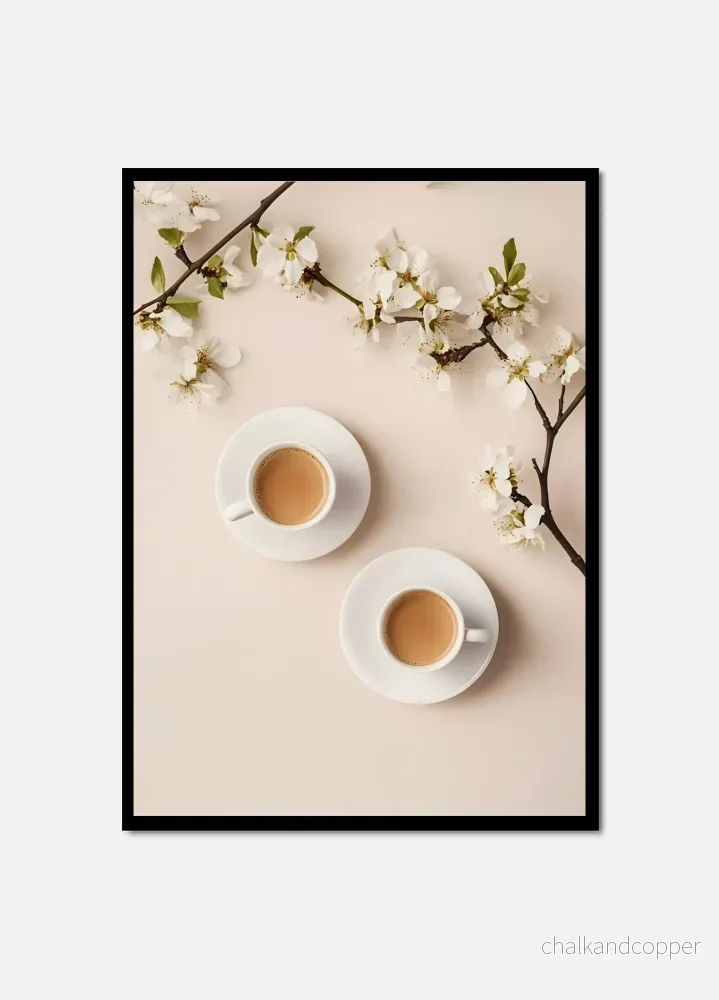 Serene Coffee Moment
