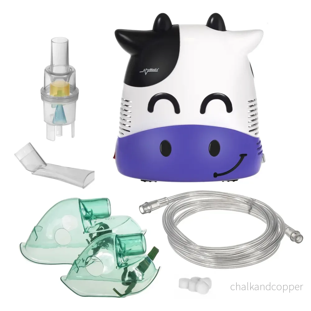 Promedix PR-810 Ko-barninhalator Hela Uppsättningen / Nebulisatorer / Masker / Filter - Bild 2
