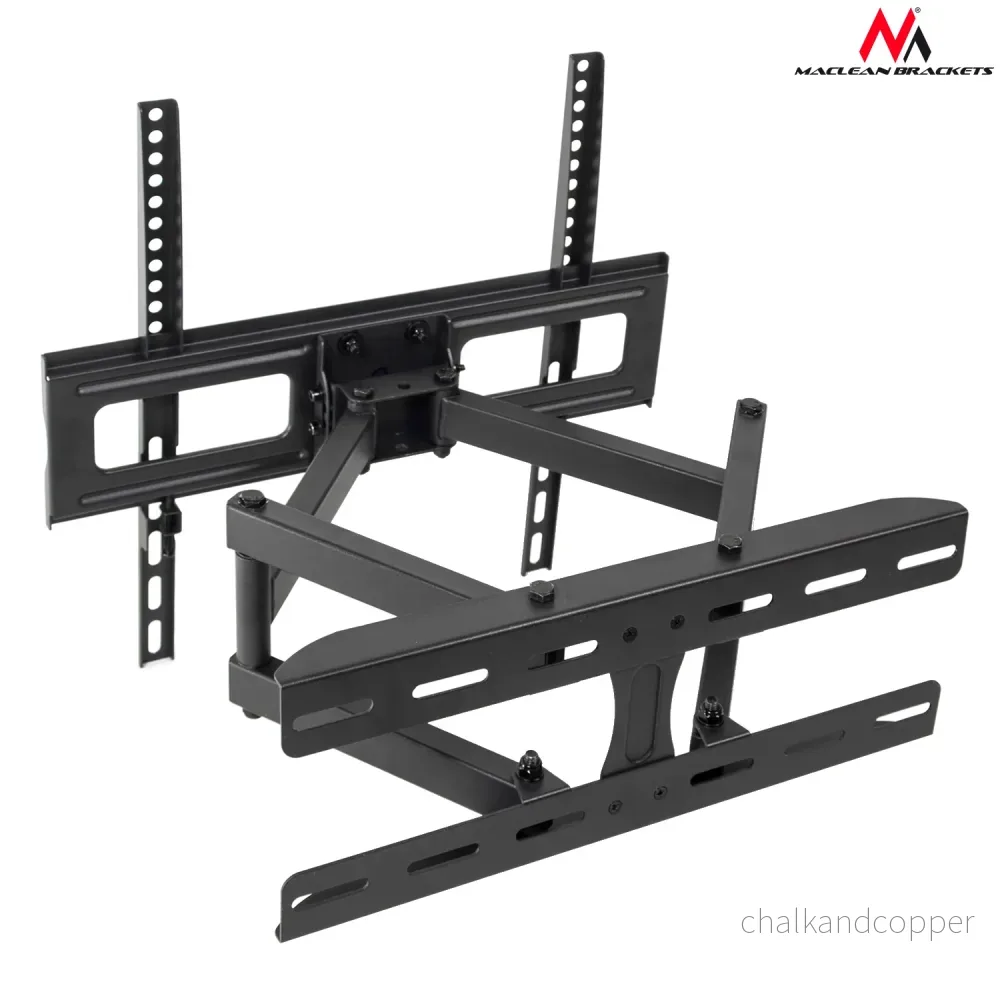 Maclean-fäste för TV eller bildskärm, universal, max VESA 400x400, 26-65", 30kg, svart, MC-760 - Bild 3