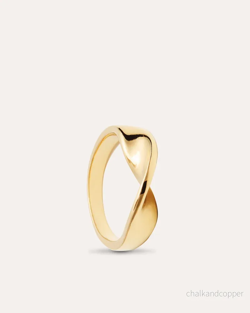 Twirl - Guldring - Bild 3