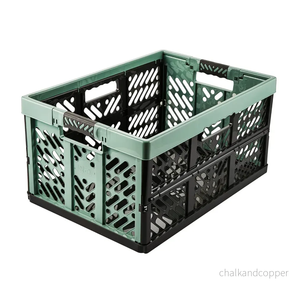 Multi-purpose plast fällbar korg grön Keeeper