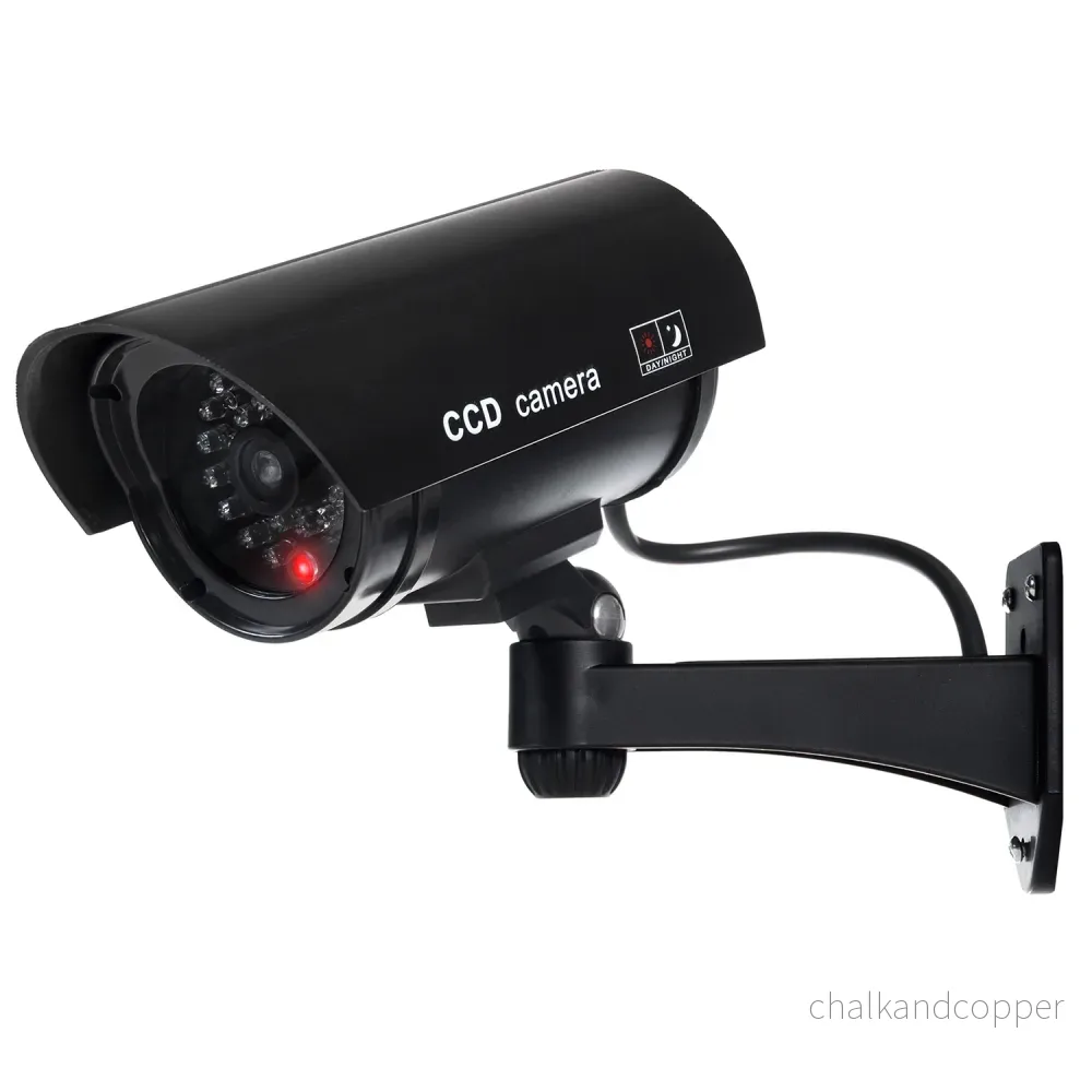 Dummy-kamera med blinkande lysdiod IR1100 B IR externt