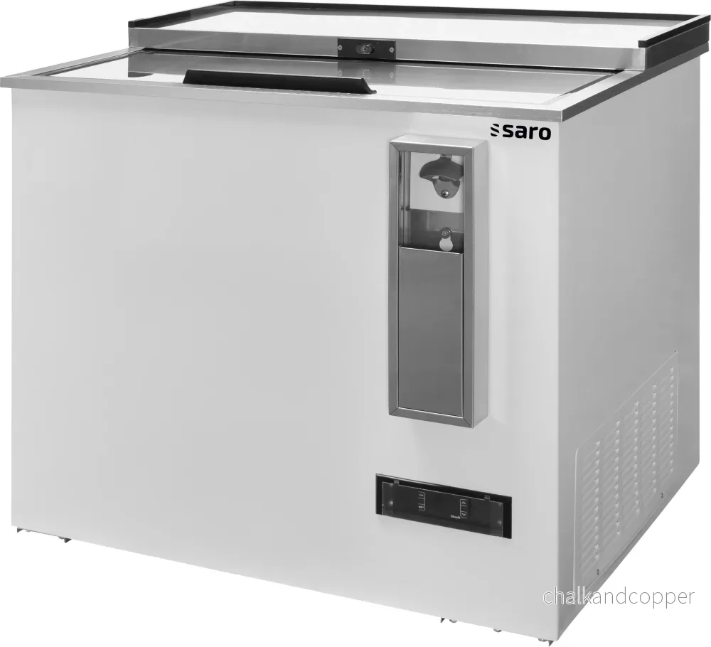 SARO Toppmanövrerad flaskkylare modell FKT 935