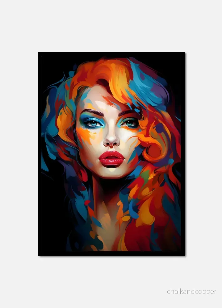 Miss red lips Miss red lips