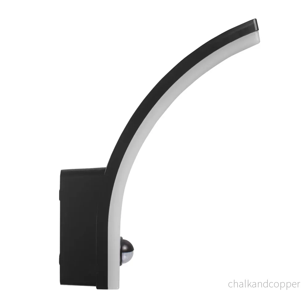 Maclean 20W rörelsesensor LED-lampa IP65 2000lm svart 4000K - Bild 2