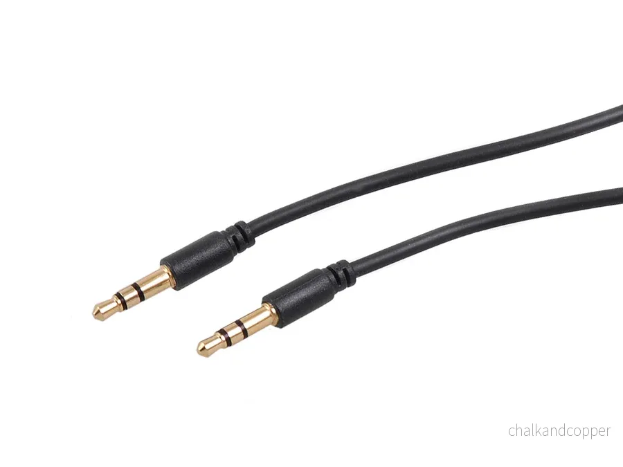 Kabel Maclean, jack 3,5 mm, kontakt till kontakt, 1,5 m, svart, MCTV-815 - Bild 3