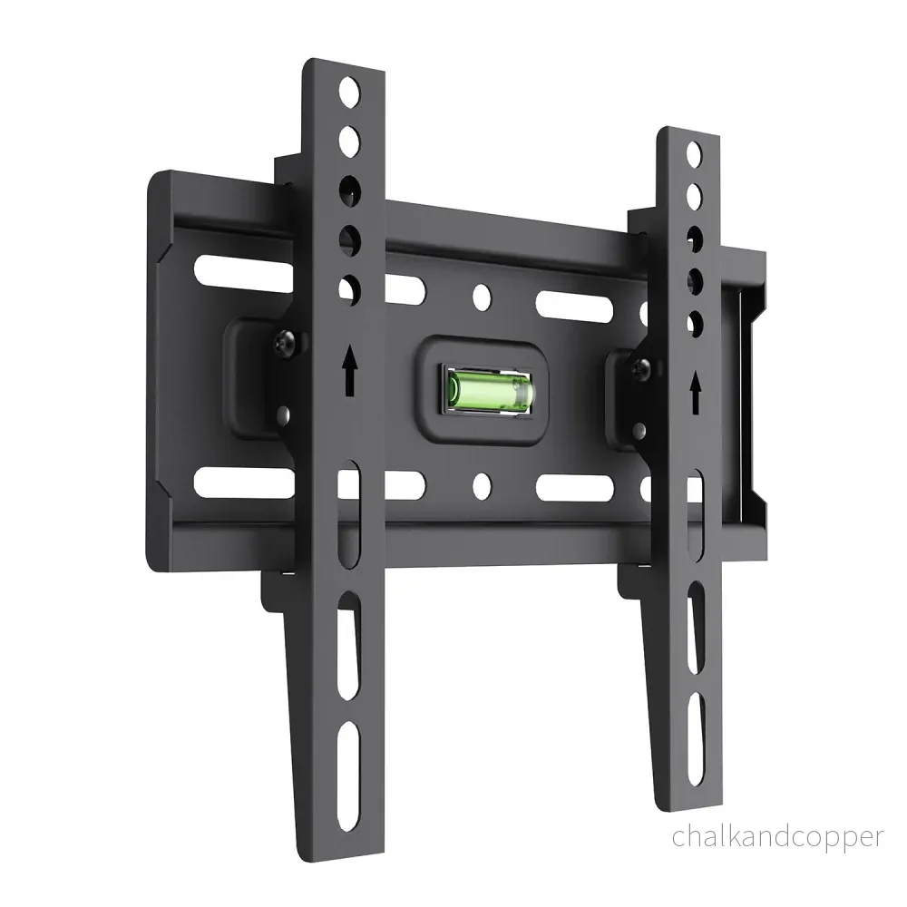 TV-fäste/hängare Maclean, max VESA 200x200, 13–43 tum, upp till 45 kg, svart, lutningsjustering +2°–-10°, MC-189 - Bild 3