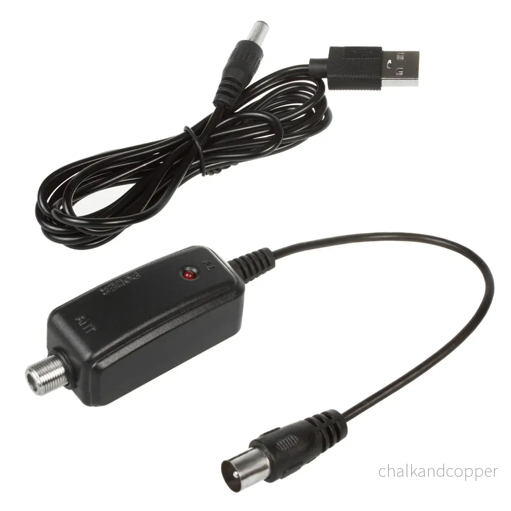 USB-kontakt / nätadapter för Maclean DVB-T-antenn, 5V, MCTV-697 - Bild 2