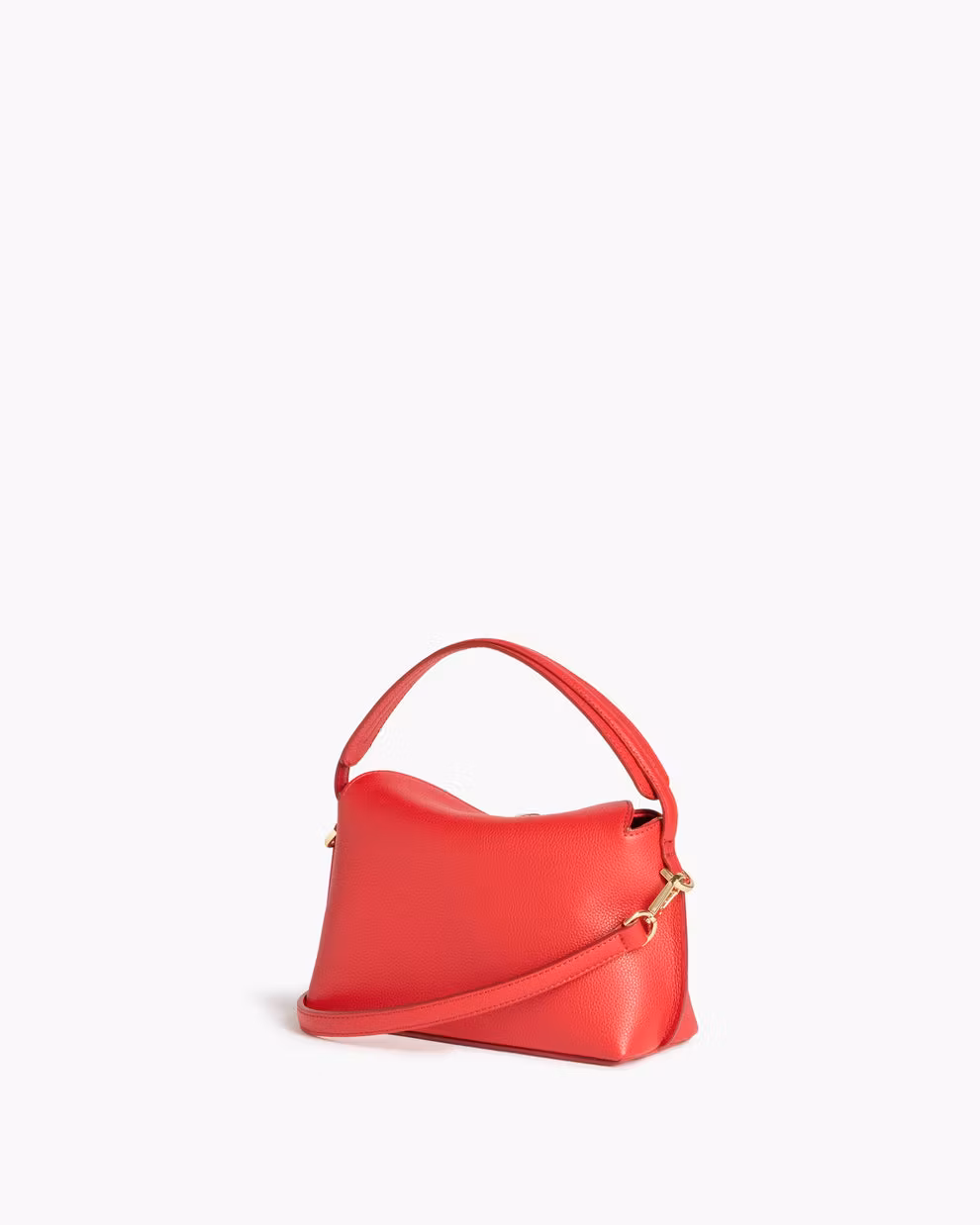 Hanna Mini Bag Grained Leather Cherry Flattered - Bild 2