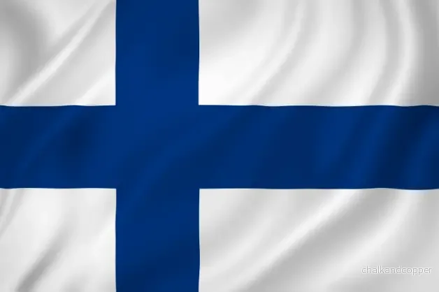 Finlands flagga