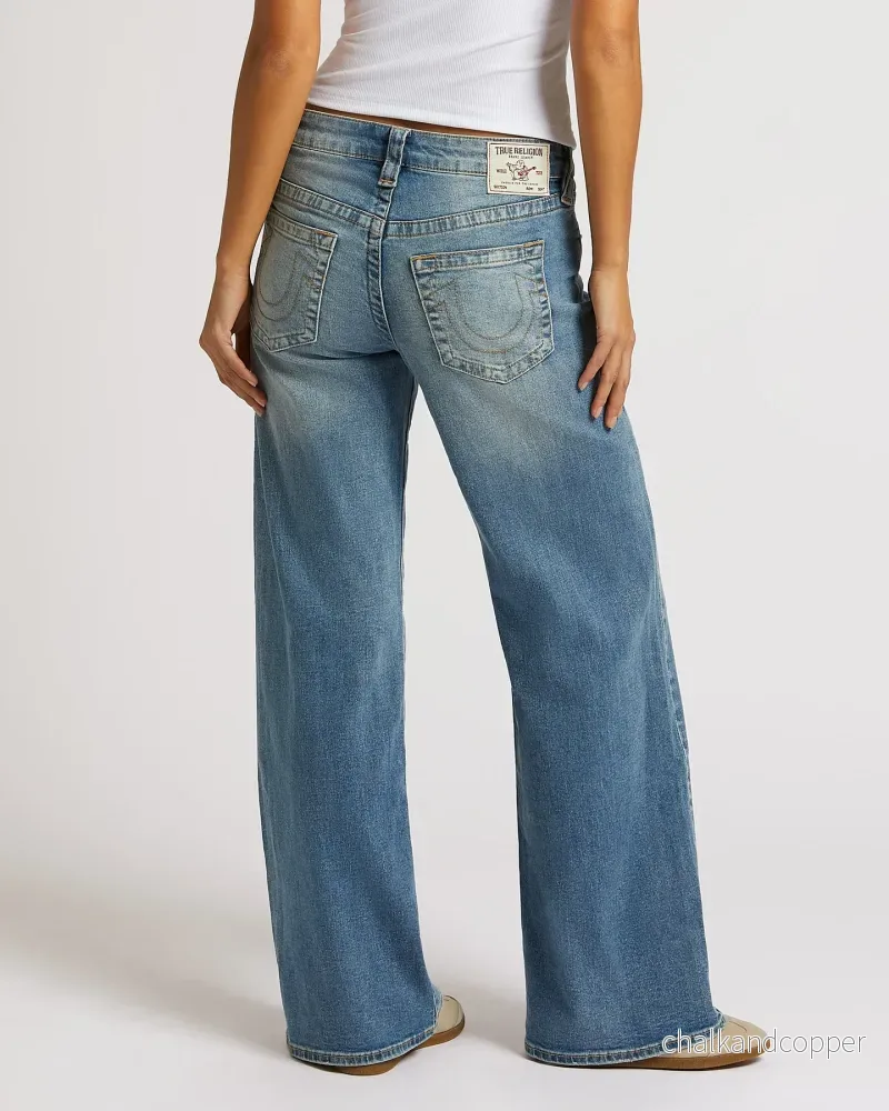 True Religion Jeans - Bobbi Baggy Jean Medium wash - Bild 3