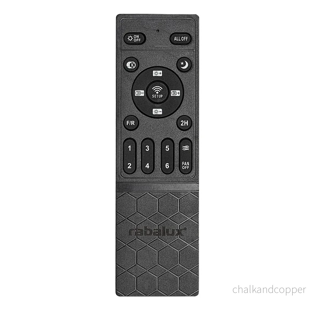 Rabalux taklampa, med fläkt, 40W, svart, Fanfy - Bild 2