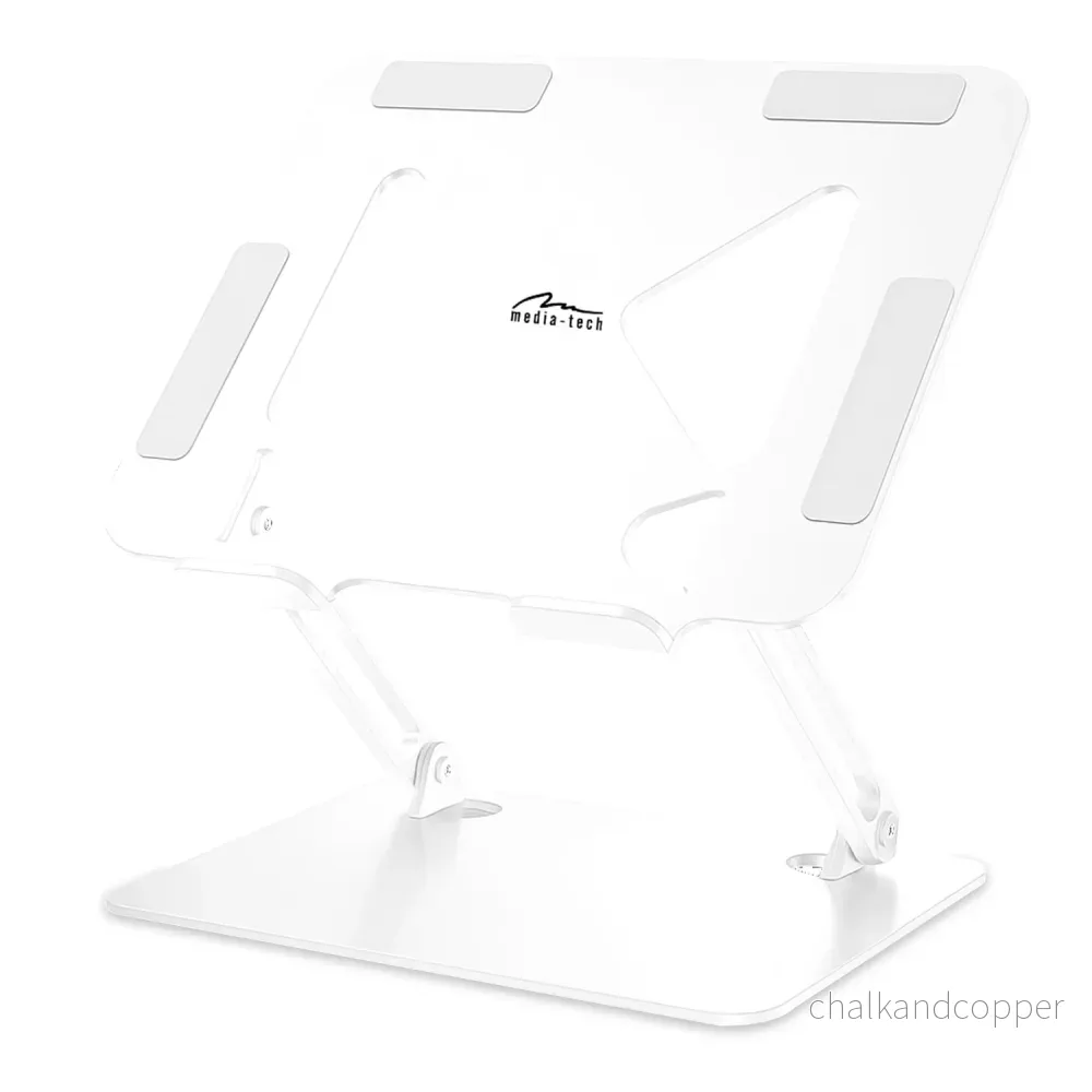 Justerbar, ergonomisk laptopstativ för 10-17 tum LAPTOP STAND MT2661W, Mediatech - Bild 2