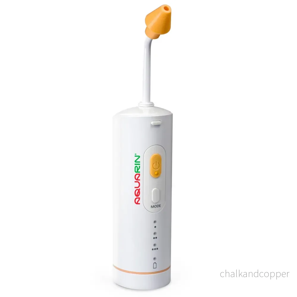 Discover AQUARIN Nasal Irrigator for gentle nasal cleansing. Featuring a 900ml container, 2 attachments, and LD-N1 precision, it ensures a refreshing experience with ease.