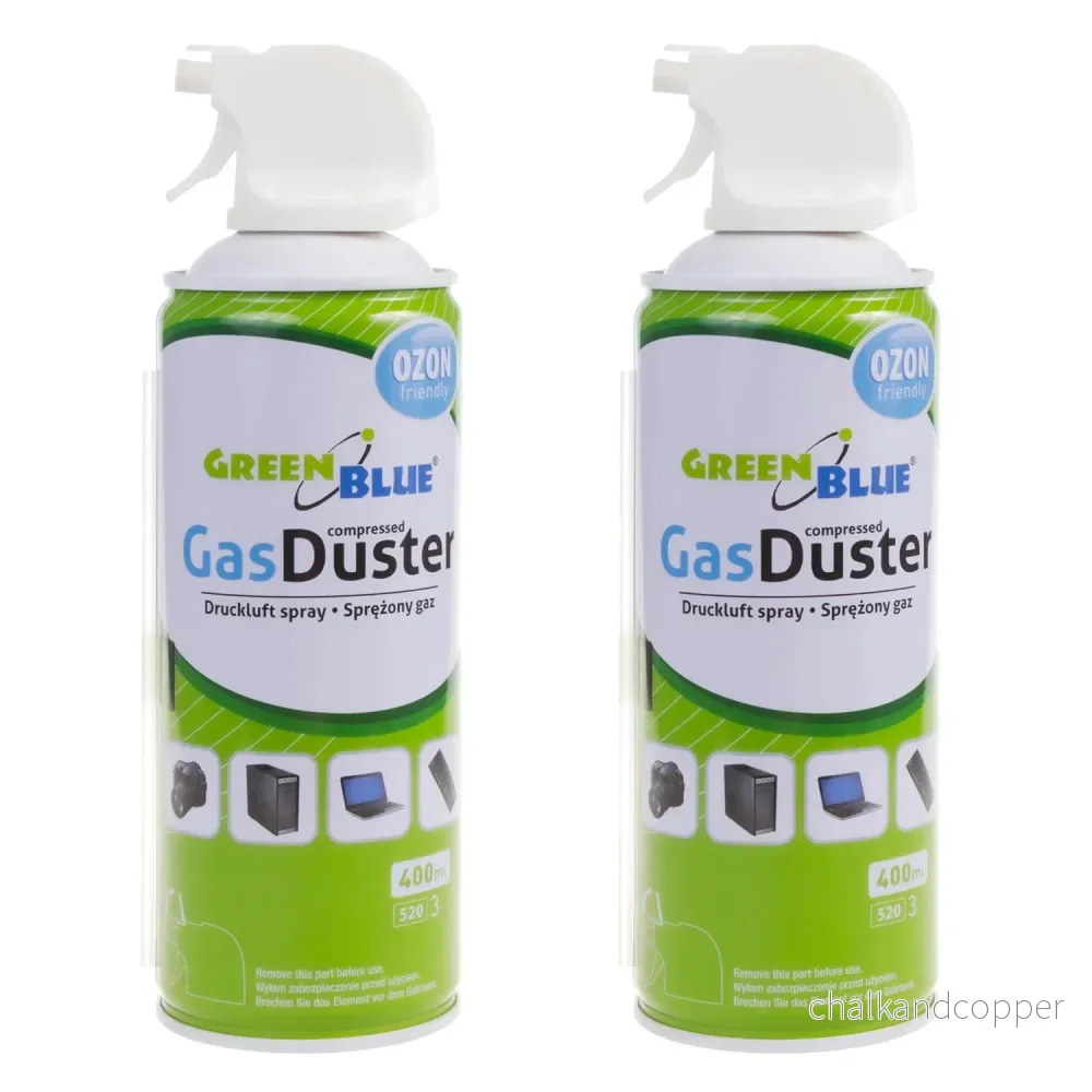 GreenBlue GB400 tryckluft 400ml pistolförstärkare - pistolspray, 2 st