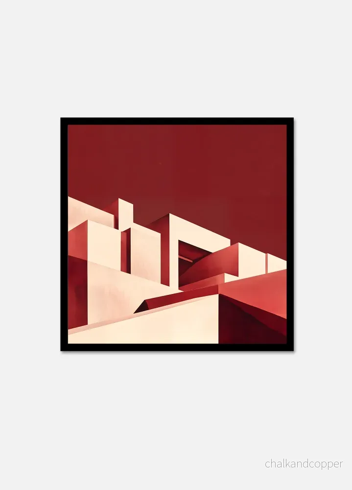 Burgundy edges Burgundy edges