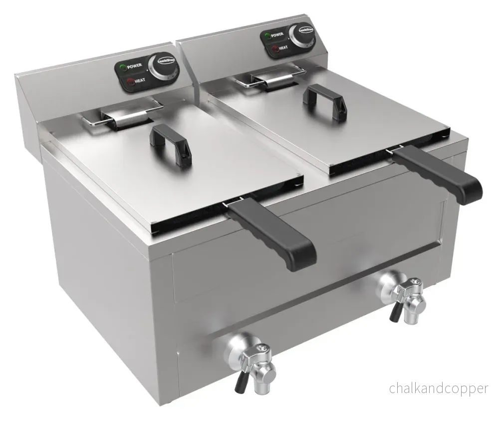 ELEKTRISK FRITÖS 2X8L 2X3KW
