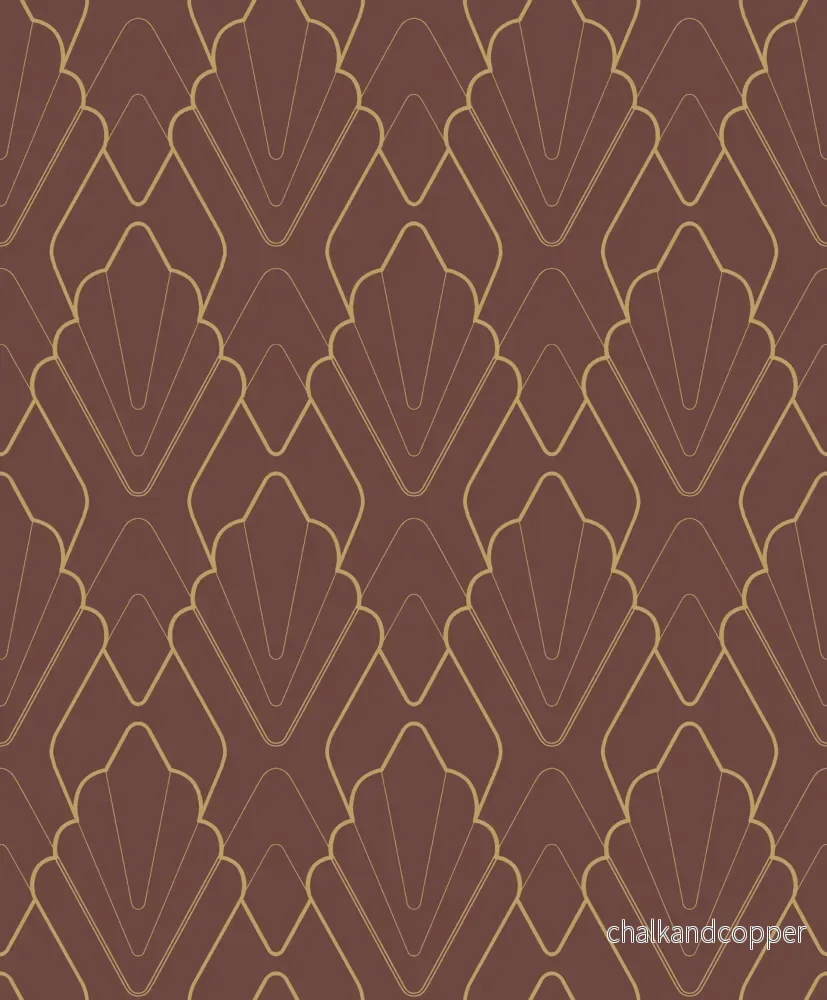 Tapet Fiona Fairy Tale Art Deco Style Tapet Fiona Fairy Tale Art Deco Style