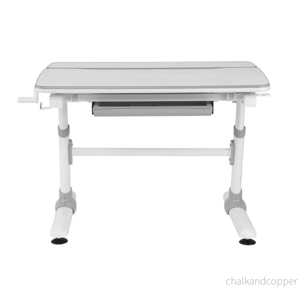 Ergo Office ergonomiskt höj- och sänkbart skrivbord för barn, grått, max 100 kg, ER-417 2cz - Bild 3
