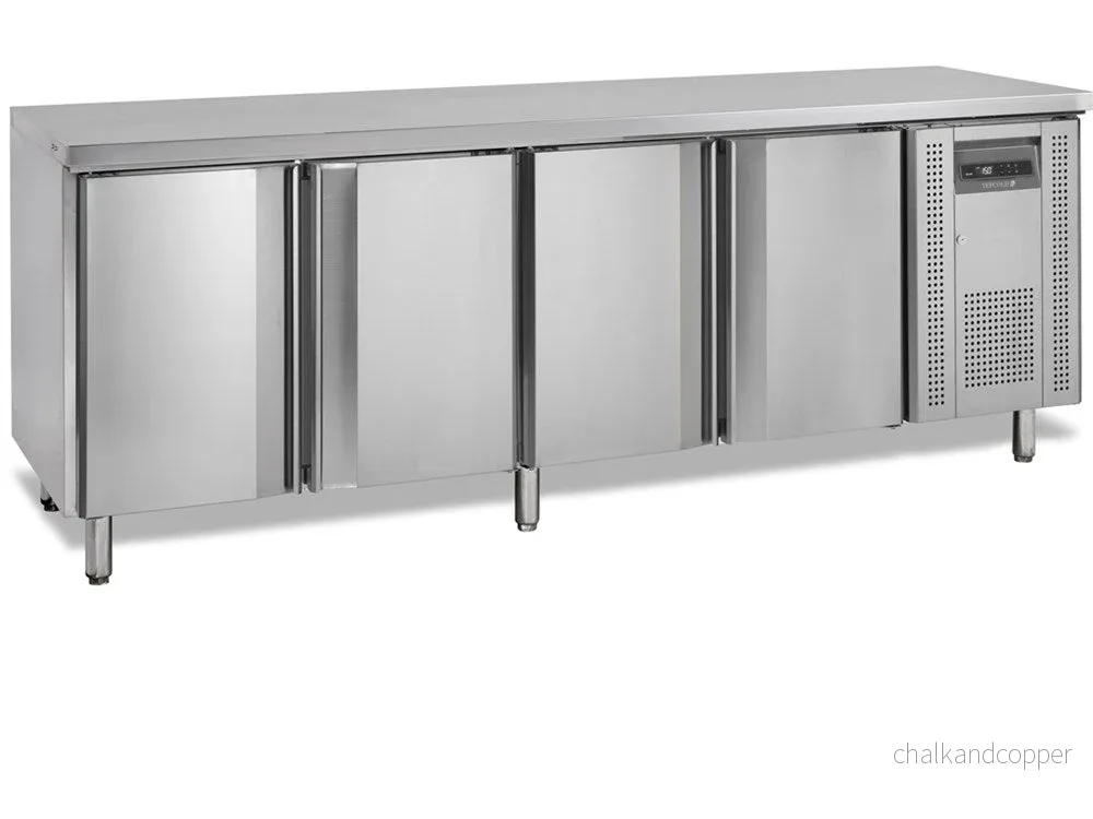 Rostfritt Snack frysbord – 4 dörrar – SK6410BT Rostfritt Snack frysbord – 4 dörrar – SK6410BT