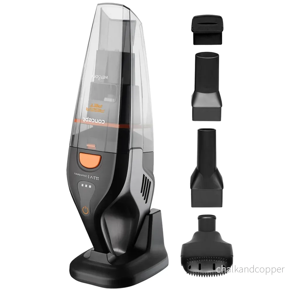 Handdammsugare Concept VP4351 för våt- och torrsugning, batteri 11,1 V, 2200 mAh, HEPA-filter