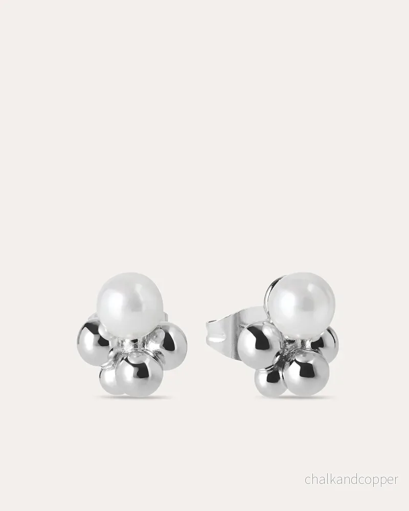 Bubbles Pearl – Silverörhängen Mini Bubbles Pearl – Silverörhängen Mini