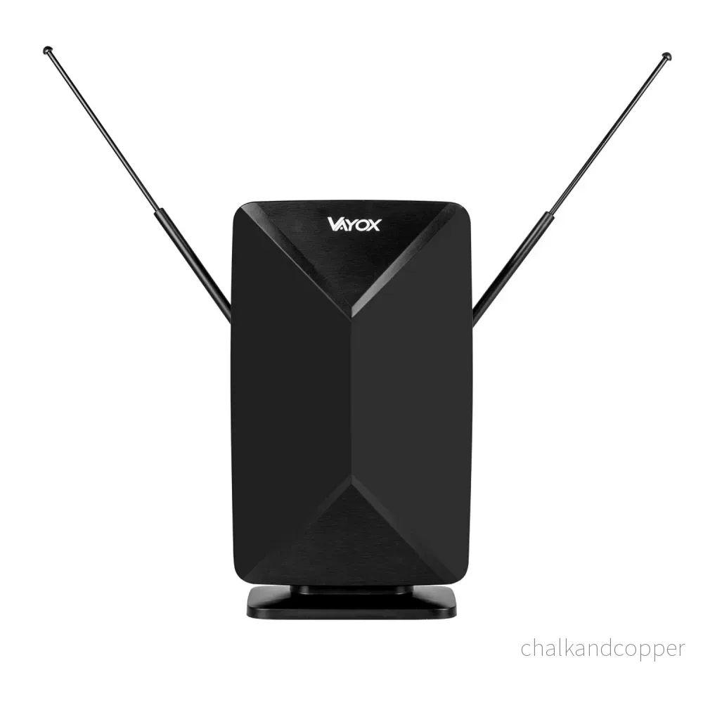 Aktiv antenn, för rummet, inomhus, utomhus, DVB-T2, markbunden 4K-TV, Vayox - Bild 2