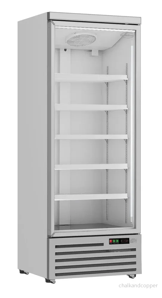 KYLSKÅP 1 GLASDÖRR JDE-600R