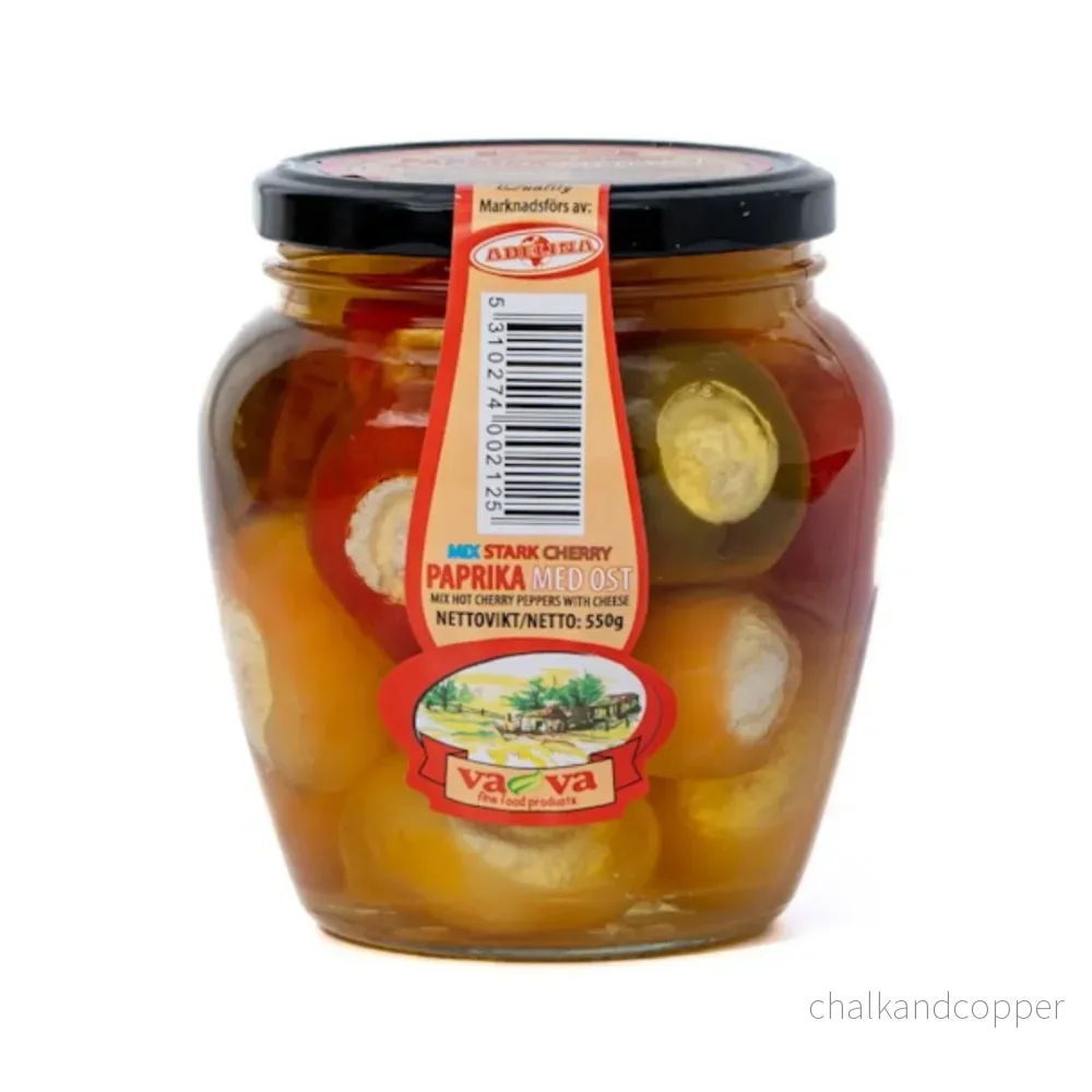 Cherry mix paprika med ost stark 550 g