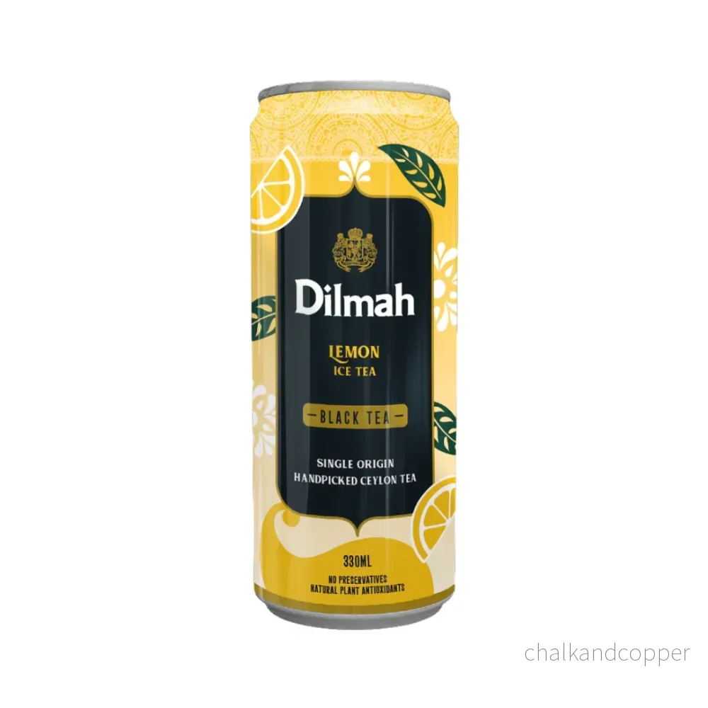 Dilmah Citron Svart Iste 33 cl