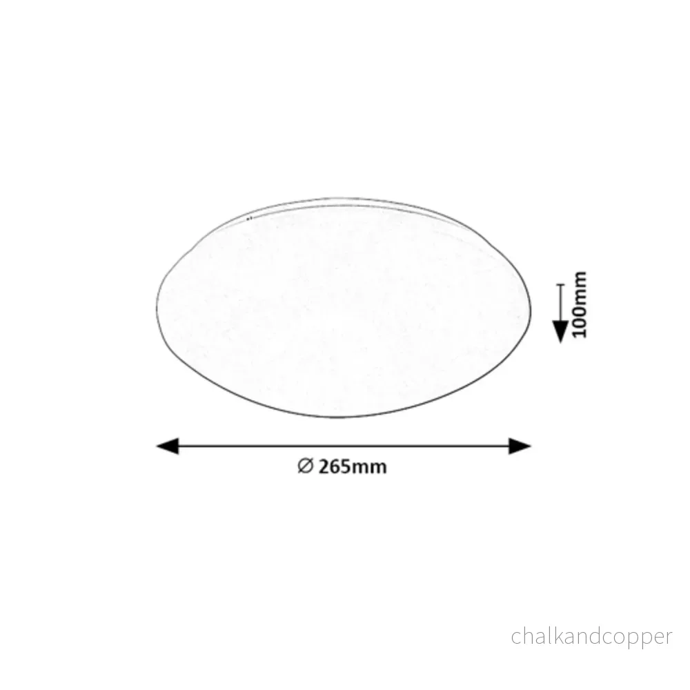 Rabalux Lucas 71332 LED-Taklampa Med Justerbar Mikrovågsrörelsesensor IP44 12W 830 LM LED-Ljuskälla Interiörbelysning Färgtemperatur På 4000 K Naturvit - Bild 2