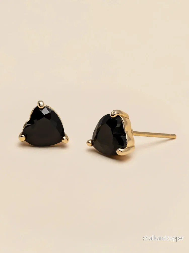 Venus Stud Noir/Champagne Ylva Li Venus Stud Noir/Champagne Ylva Li
