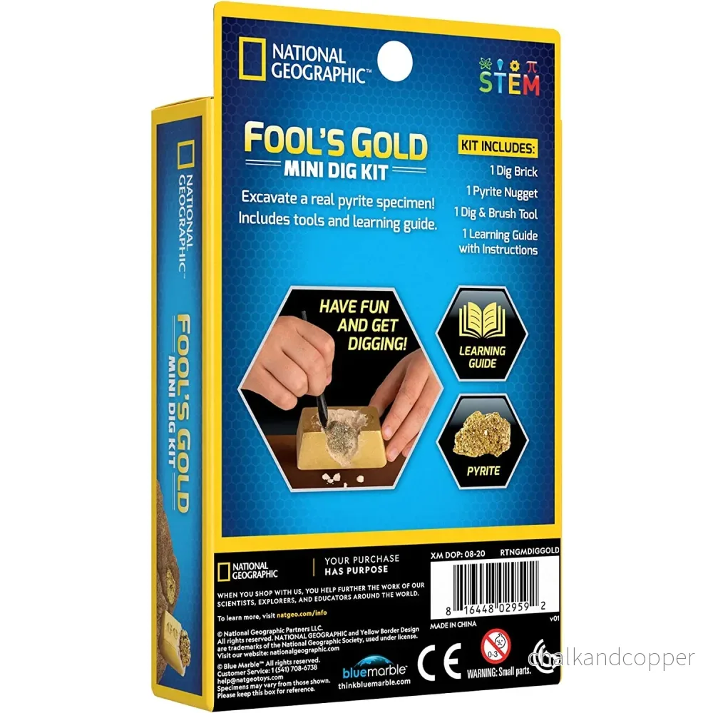 National Geographic set - Fool's Gold (Impulse Mini Dig Fool's Gold) - Bild 2